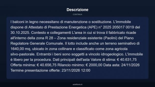 Immobile in asta di 134 m² in vendita a San Damiano Macra - Foto 13