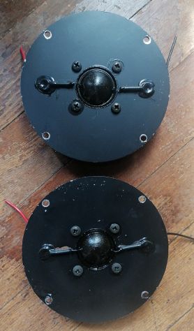 Grundig Hi-fi Box 506 tweeter originali a cupola usati (LEGGERE BENE TESTO)