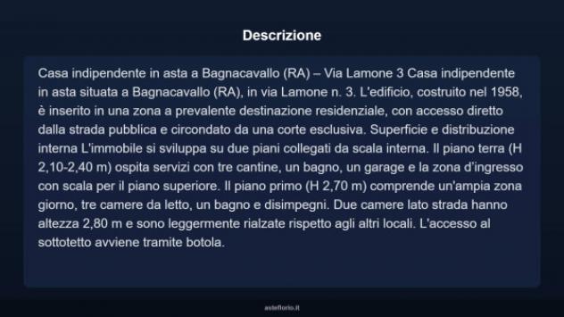 Immobile in asta di 150 m² in vendita a Bagnacavallo - Foto 4