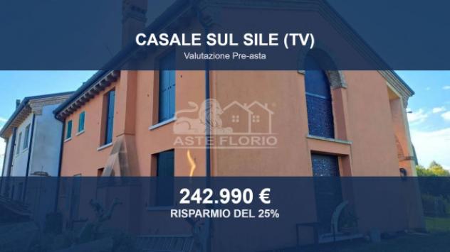 Immobile in asta di 200 m², box auto in vendita a Casale sul Sile