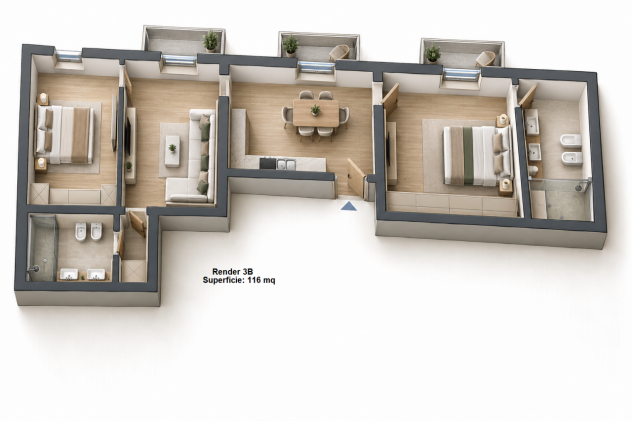 Quadrilocale in vendita a Palermo - Foto 7