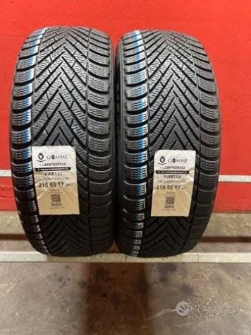 2 gomme 215 55 17 pirelli a3599