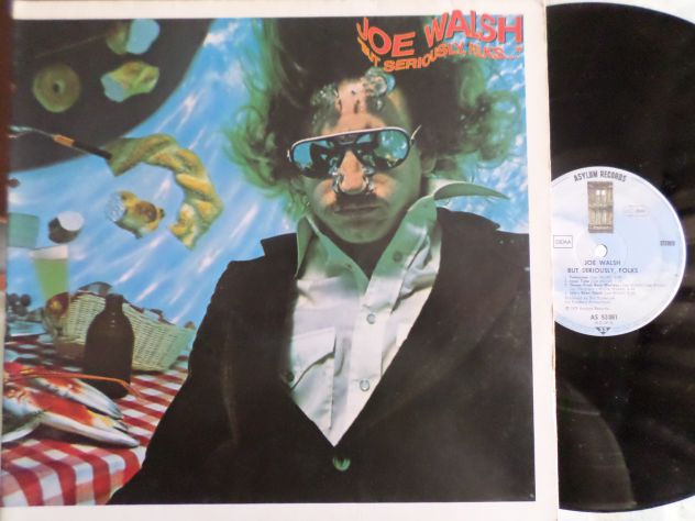 JOE WALSH - (Eagles) But Seriously, Folks... LP / 33 giri 1978