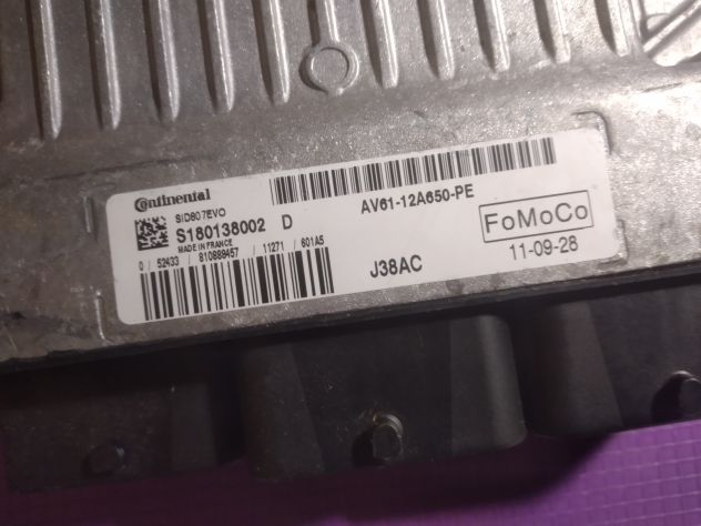 Centralina motore Continental, Ford C Max 1.6 TDCi, S180133002E, S180133002 E, A - Foto 6
