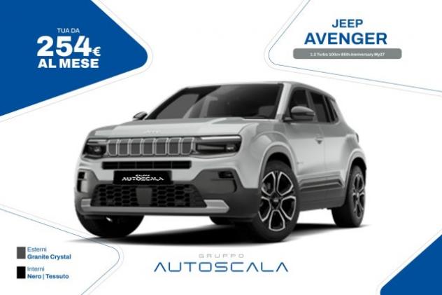 JEEP Avenger 1.2 Turbo 100cv 85th Anniversary My27 rif. 24144984