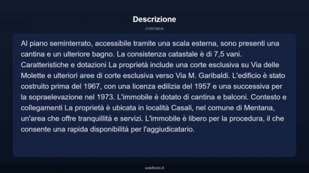 Immobile in asta di 230 m² in vendita a Mentana - Foto 5