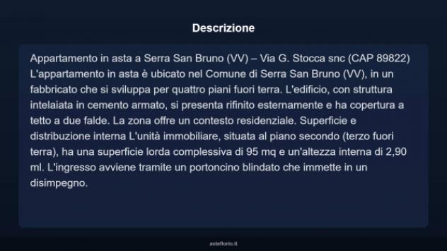 Immobile in asta di 95 m² in vendita a Serra San Bruno - Foto 3