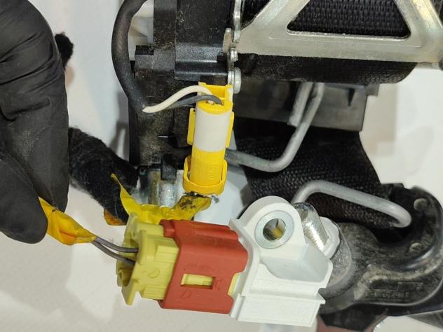CINTURA DI SICUREZZA ANTERIORE SINISTRA LANCIA Delta 3° Serie 07354948100 198A2000 (0811) - Foto 4