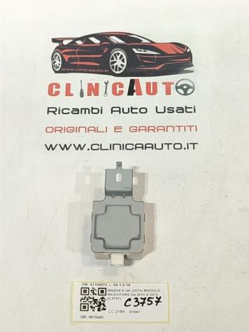 MODULO RICEVITORE TELECOMANDO MAZDA 6 Berlina 2° Serie X1T55072 diesel 2184 (0813) - Foto 3