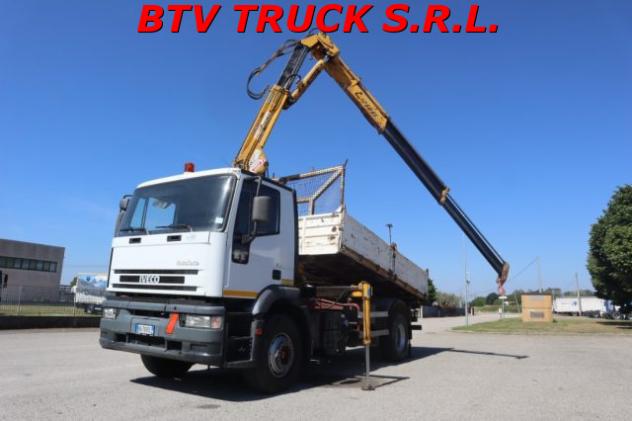 IVECO EUROTECH 2 ASSI RIBALTABILE TRILATERALE E GRU rif. 23704223