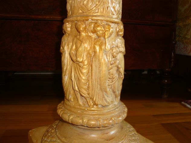 Colonna primi '900 in gesso - Foto 6