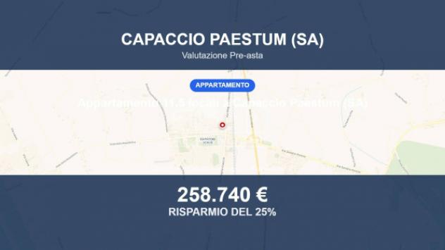 Immobile in asta di 284 m², box auto in vendita a Capaccio Paestum