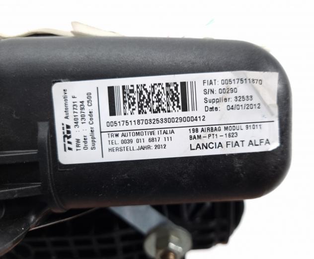 AIRBAG PASSEGGERO LANCIA Delta 3° Serie 00517511870 (0811) - Foto 9