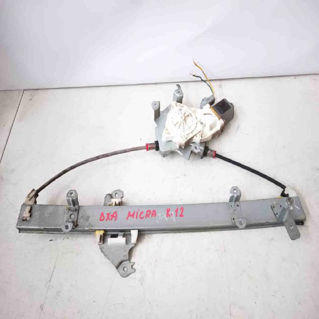 MECCANISMO ALZAVETRO ANT. DX NISSAN Micra 4° Serie (0305)