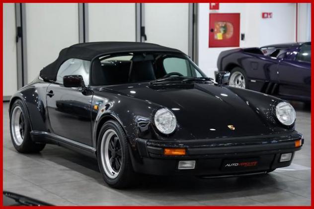 PORSCHE 911 3.2 Speedster Turbo Look - NERO SETA - rif. 23436581 - Foto 3