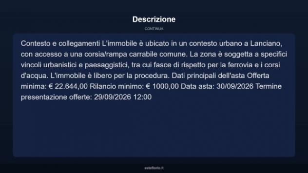 Immobile in asta di 74 m² in vendita a Lanciano - Foto 6