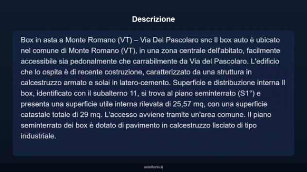 Immobile in asta di 29 m² in vendita a Monte Romano - Foto 3