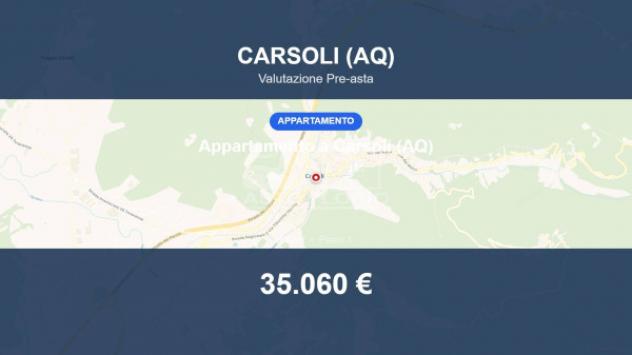 Immobile in asta di 69 m² in vendita a Carsoli