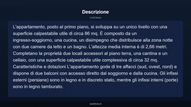 Immobile in asta di 141 m² con più di 5 locali in vendita a Monteleone d'Orvieto - Foto 17