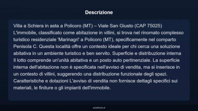 Immobile in asta di 80 m² in vendita a Policoro - Foto 2