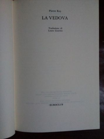 Libro: La vedova - Pierre Rey - Foto 5