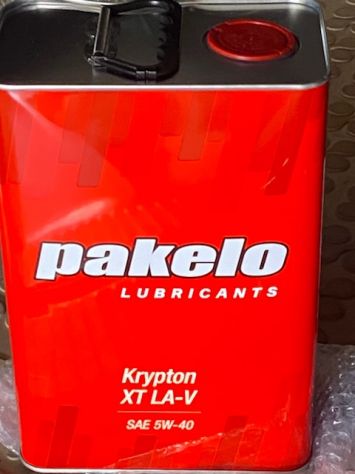 5 litri Pakelo olio motore 100% sintetico basi PAO