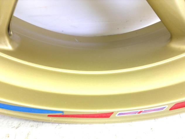 TRIUMPH DAYTONA 675 R 675 CERCHIO RUOTA POSTERIORE 15 X 5.50 2009 2012 - Foto 2