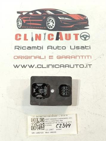 CENTRALINA CANDELETTE JEEP Grand Cherokee 4° Serie 68079877AA 0281003061 VM23D diesel 2987 (1121) - Foto 2
