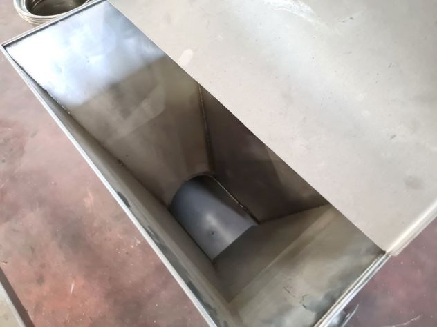 tramoggia in acciaio inox usata - Foto 3