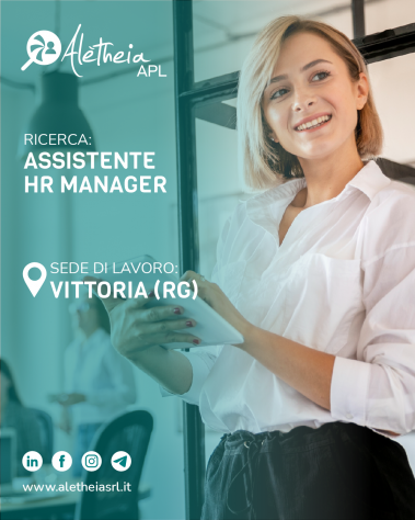 ASSISTENTE HR MANAGER E SEGRETERIA DI DIREZIONE