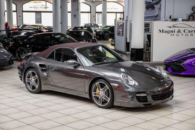 PORSCHE 911 997 TURBO CABRIO|CARBOCERAMIC|PASM|BOSE|SPORT CHRO rif. 23961004 - Foto 9