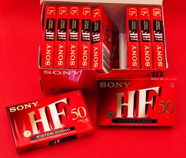 Audio Cassette SONY "HF50" - Foto 3
