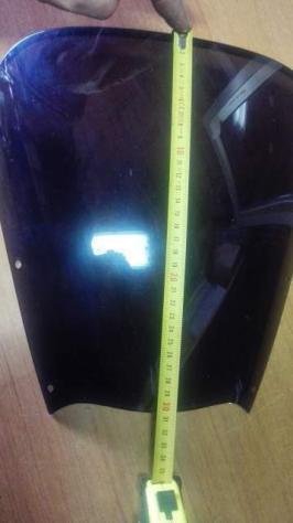 Cupolino Scuro Altezza 30 cm. YAMAHA TDM 900 iniezione - Foto 4