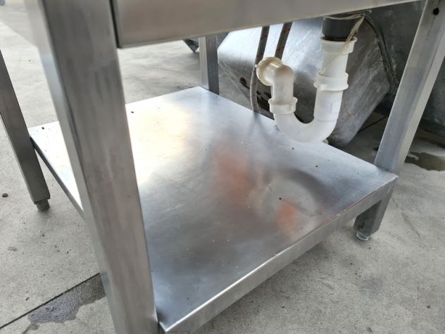 lavello inox per lavaggio piatti usato - Foto 4
