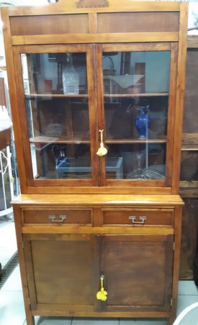 CREDENZA/ VETRINA NAPOLETANA IN ARTE POPVERA, COD. 20765