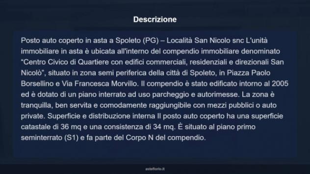 Immobile in asta di 36 m² in vendita a Spoleto - Foto 9