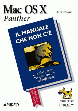 Manuale Apogeo Mac OS X Panther