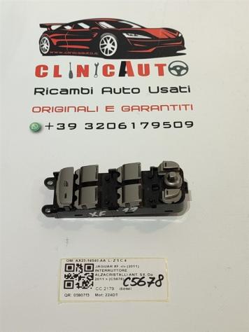 PULSANTIERA ANTERIORE SINISTRA JAGUAR XF Serie AX23-14540-AA 224DT (1115)