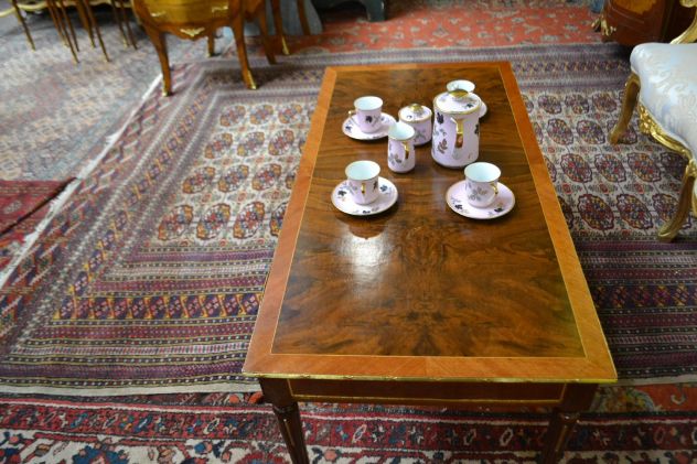 Tavolino da salotto stile Luigi XVI cm.119 - Foto 5
