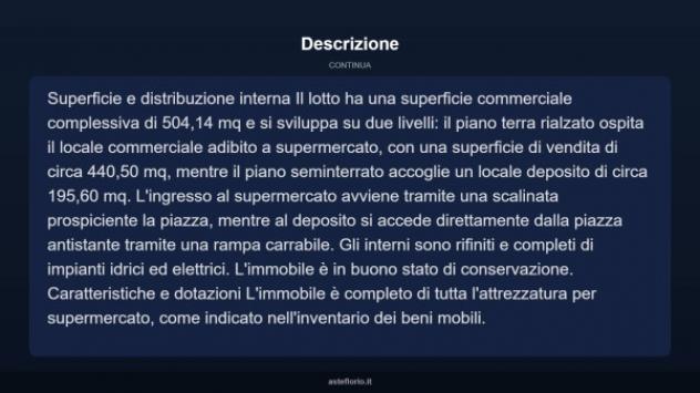 Immobile in asta di 504 m² in vendita a Sant'Agata di Militello - Foto 9