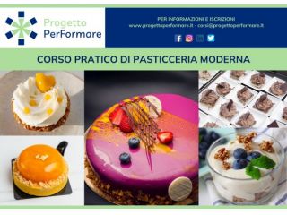 Corso pratico di pasticceria moderna a Grassobbio (BG)