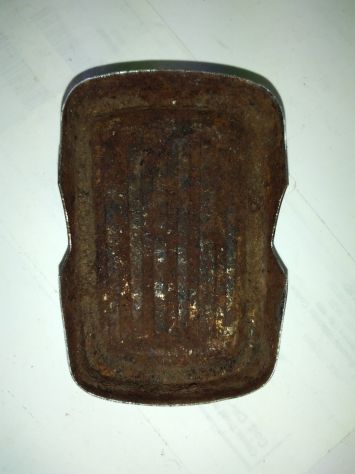 VECCHIO LOGO FIAT IN METALLO ANNI 50 PER COFANO ANTERIORE - Foto 4