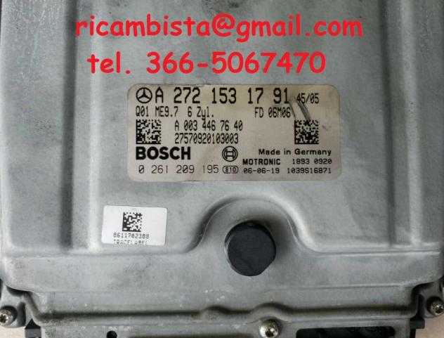 0261209195 Mercedes C230 centralina motore Bosch - Foto 2