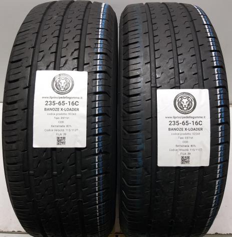 2 GOMME 235 65 16C BANOZE A52243