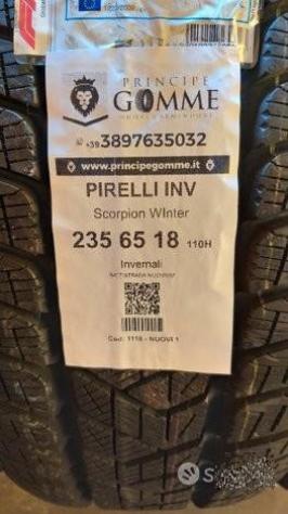 4 gomme 235 65 18 PIRELLI A1118 - Foto 2