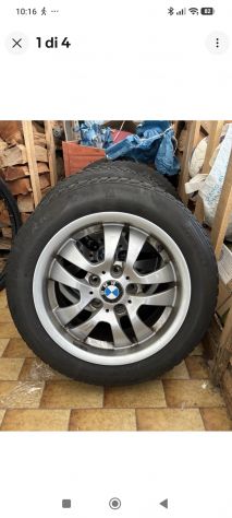 4 gomme complete di cerchio per BMW