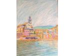 Quadro pittore Gualberto Maragliano "Boccadasse"