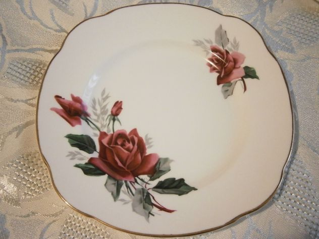 Duchess Bone China England" - Set tazzine antiche in porcellana inglese anni 30' - Foto 8