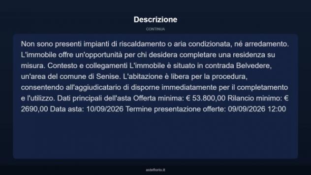 Immobile in asta di 162 m² in vendita a Senise - Foto 4