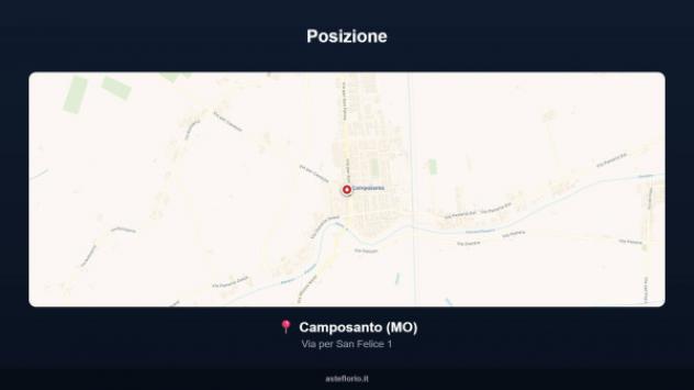 Immobile in asta di 386 m² in vendita a Camposanto - Foto 3
